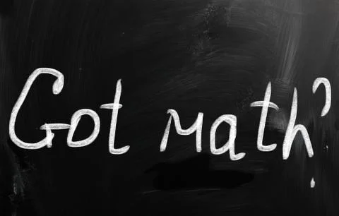 Got math? 스톡 일러스트