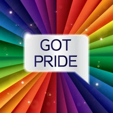 Got Pride Banner Stock Illustration
