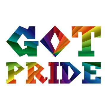 Got Pride Banner Stock Illustration