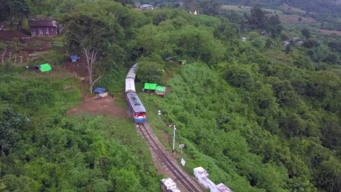 Goteik viaduct Stock Footage 81318107