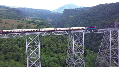 Goteik viaduct Stockbeeldmateriaal 81322221