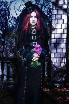 Goth Foto stock