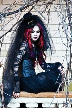 Goth Foto stock