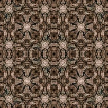 Gothi Revival Geometric Seamless Pattern Digital abstract geometric seamle... Stock Photos