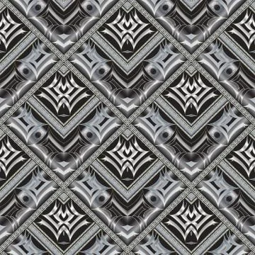 Gothic abstract seamless pattern. Meander greek key geometric background. Vec Ilustración de archivo