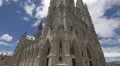 Gothic architecture at the Basilica of the National Vow in Ecuador 4k or 4k+ Resolution