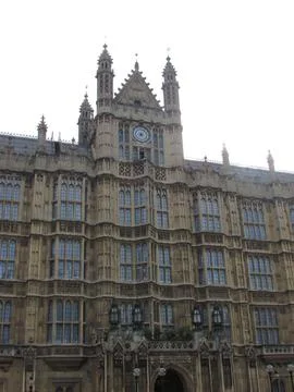 Gothic Architecture of Westminster Stock Photos