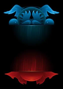 Gothic background Stock Illustration