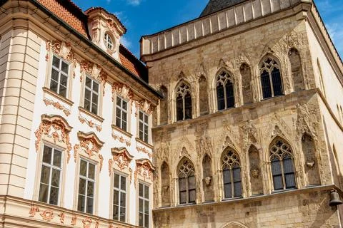 Gothic Baroque Contrast Stock Photos