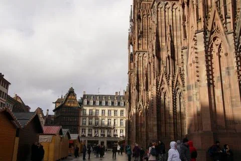 Gothic bell tower of  the Cathedral Foto stock
