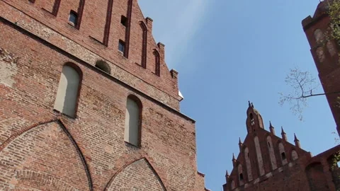 Gothic castle of the Teutonic knights 動画素材 106471022