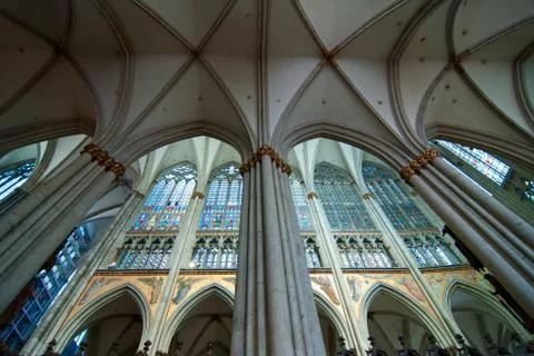 Gothic cathedral in Cologne (Germany) Stock Photos