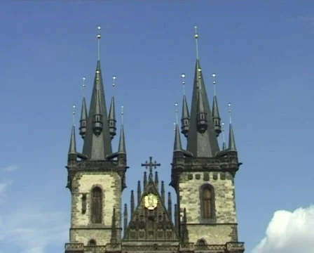 Gothic cathedral Stock Footage 315904