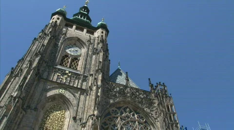 Gothic cathedral Stock-Footage 500463