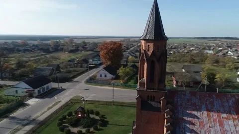 Gothic cathedral Stock Footage 119664605