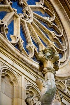 Gothic cathedral Stock Photos