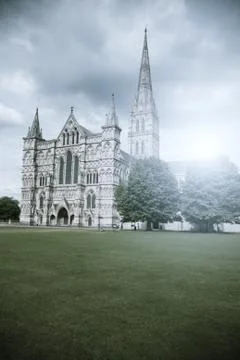 Gothic Cathedral Foto stock