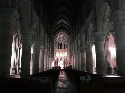 Gothic cathedral Foto stock