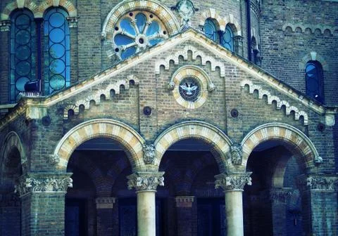 Gothic facade Stock Photos