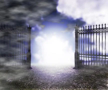 Gothic fantasy background Stock Illustration