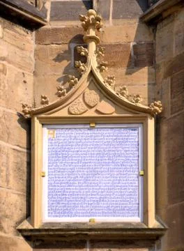 Gothic frame Stock Photos