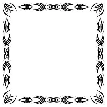 Gothic pattern イラスト素材