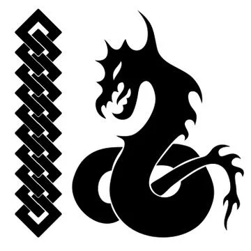 Gothic pattern Ilustración de archivo