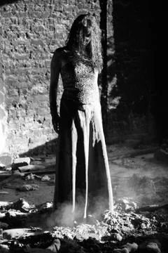 Gothic portrait Stock Photos