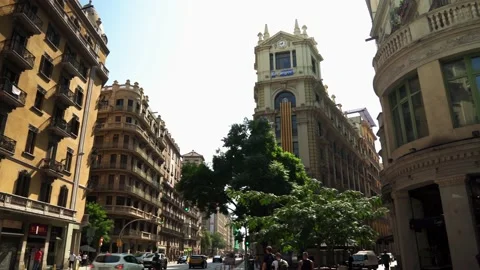 Gothic Quarter of Barcelona Stock Footage 172073100