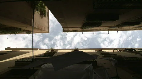 Gothic quarter Stock Footage 458577