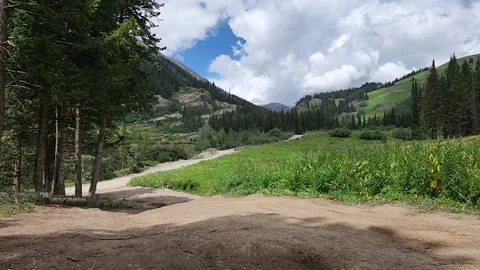 Gothic Road - Crested Butte Timelape 動画素材 202294237