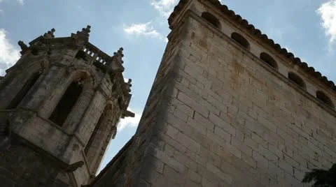 Gothic temple Stock Footage 12239832