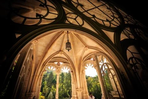 Gothic vault Stock Photos