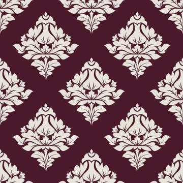 Gothic white floral pattern graphic design Ilustración de archivo