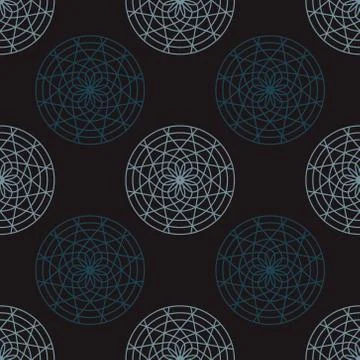 Gothic window pattern Stock Illustration