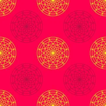 Gothic window pattern Stock Illustration