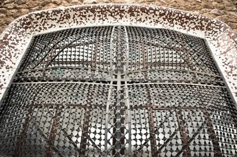 Gothic window Foto stock