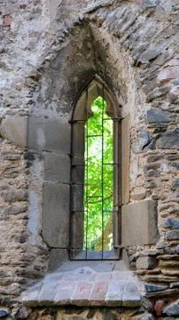 Gothic window Stock Photos