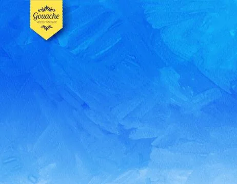 Gouache blue texture Stock Illustration