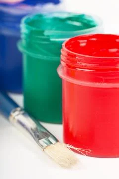 Gouache Foto stock