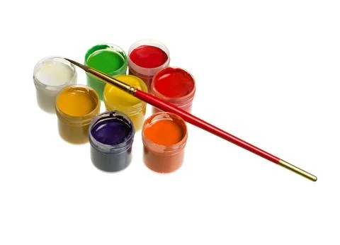 Gouache Foto stock