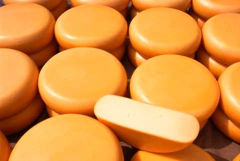 Gouda cheese Stock Photos