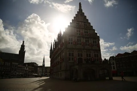 Gouda hall Stock Photos