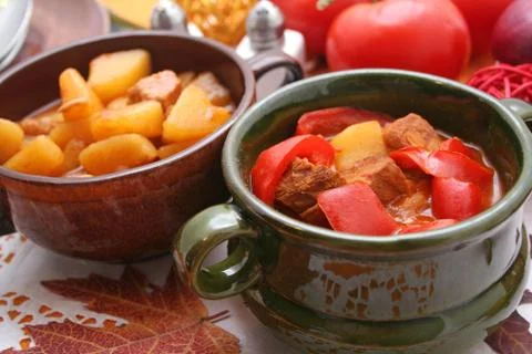 Goulash Foto stock