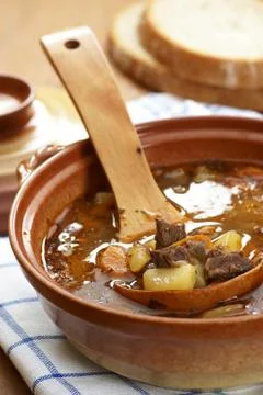 Goulash soup Stock Photos