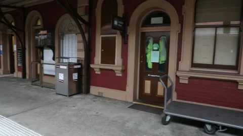 Goulburn train station Stock Footage 202054112