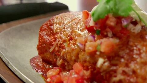 Gourmet Burrito Stock-Footage 75762159