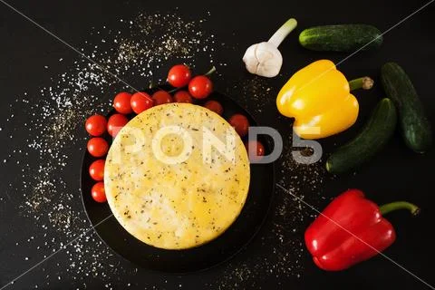 Gourmet cheese. Healthy homemade food Stock Photos
