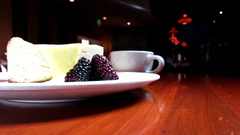 Gourmet Cheesecake Stock Footage