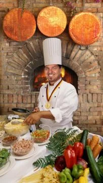 Gourmet chef 写真素材